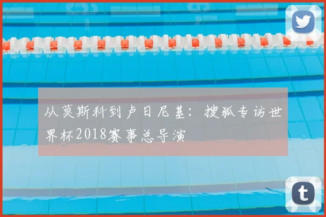 从莫斯科到卢日尼基:搜狐专访世界杯2018赛事总导演