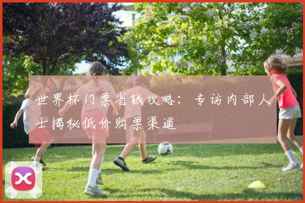 世界杯门票省钱攻略:专访内部人士揭秘低价购票渠道